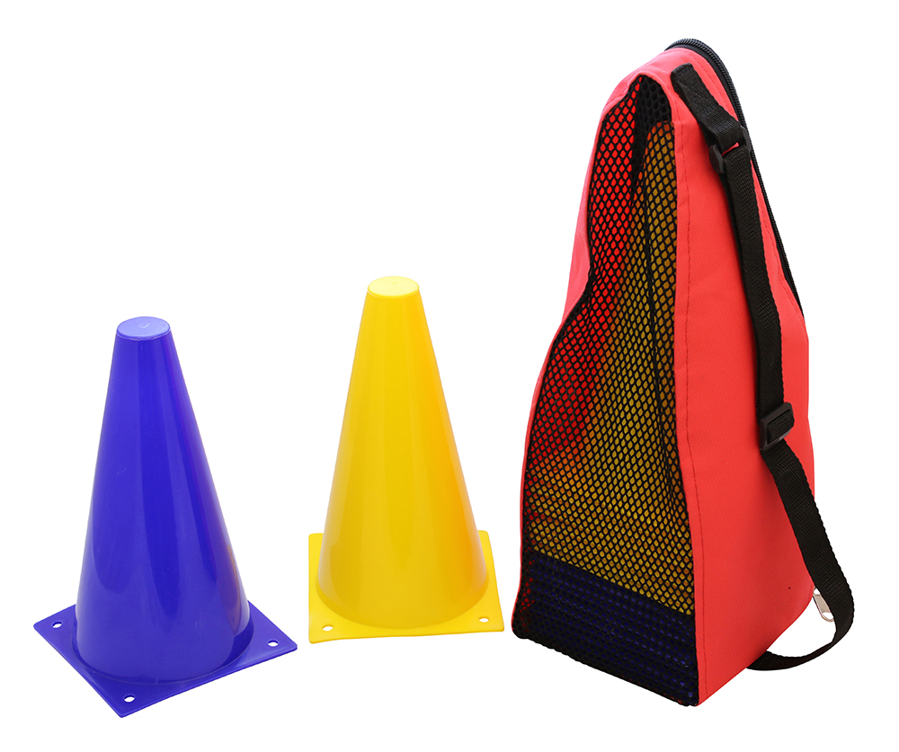 Set - Blaue und Gelbe Hütchen für Pferde - 10x Blau 10x Gelb